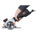 WEN 5 Amp 4-1/2 in. Compact Circular Saw with Laser Guide and Carrying Case thumbnail 2