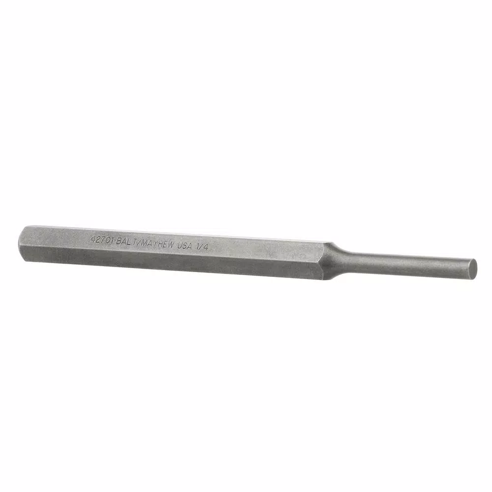 Mayhew Large Pin Punch Set (3-Piece) - Industrial Grade Alloy Steel, Made in USA