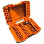 WEN 40-Piece Impact-Rated 1/4 in. Hex Shank Screwdriver and Drill Bit Set with Carrying Case thumbnail 5