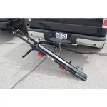 Detail K2 400 lb. Capacity Hitch Mounted Motorcycle Carrier with Adjustable Front Wheel Channel thumbnail 4