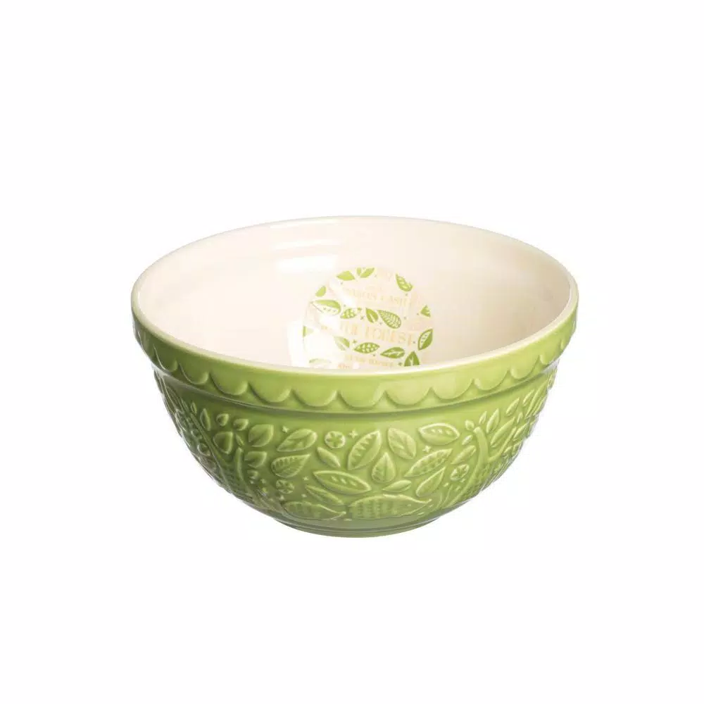 Mason Cash In The Forest Hedgehog Green Earthenware Mixing Bowl Set of 2