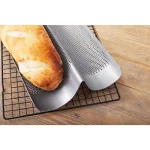 Chicago Metallic Commercial II Perforated French Bread Pan, Dual Non-Stick Aluminized Steel thumbnail 3