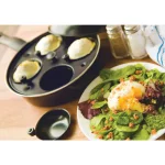 Fox Run Non-Stick Carbon Steel Egg Poacher and Fry Pan 3-Piece Set thumbnail 2