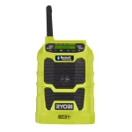 RYOBI 18V ONE+ Cordless Compact Radio Bluetooth Kit with 2.0 Ah Battery and IntelliPort Charger thumbnail 3