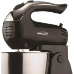 Brentwood 3 Qt. 5-Speed Stand Mixer with Stainless Steel Bowl, Black thumbnail 6