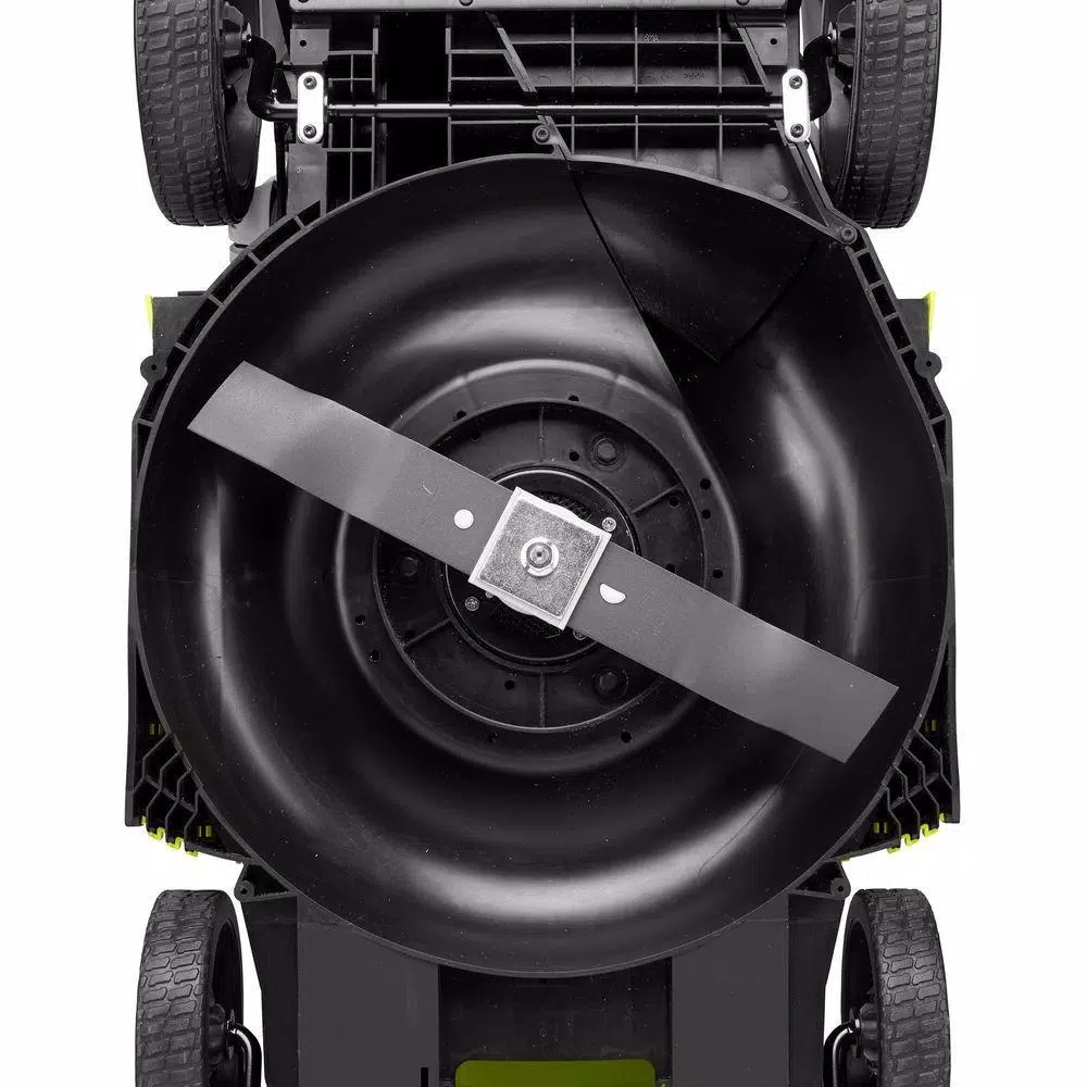 RYOBI 16 in. ONE+ 18V Lithium-Ion Hybrid Walk Behind Push Lawn Mower with (2) 4.0 Ah Batteries and Charger