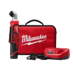 Milwaukee M12 12V Lithium-Ion Cordless 1/4 in. Right Angle Hex Impact Driver Kit with 1.5Ah Battery, Charger & Case thumbnail 1