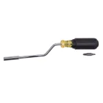 Klein Tools 6 in. Interchangeable Rapi-Driv Screwdriver with Cushion Grip Handle thumbnail 3