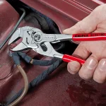 Knipex 7-1/4 in. Heavy Duty Forged Steel Pliers Wrench with Nickel Plating thumbnail 8