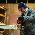 Triton 3.25 in. Corded Planer and Sander 2-in-1 Power Tool with Triple-Blade Drum thumbnail 7