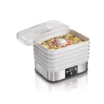 Hamilton Beach 5-Tray Stainless Steel Digital Food Dehydrator with Programmable Settings thumbnail 1