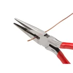 TEKTON 3-Piece Plier Set: Diagonal Cutting, Lineman's, and Long Nose Pliers thumbnail 3