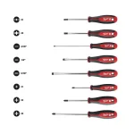 Milwaukee 8-Piece Screwdriver Set with ECX Bits thumbnail 1