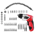 Apollo Tools 3.6V Cordless Electric Screwdriver Kit with 45-Piece Accessory Set thumbnail 2