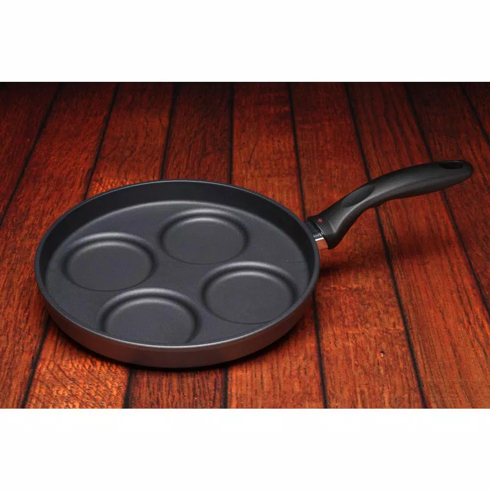 Swiss Diamond Nonstick Plett Pan - Cast Aluminum Swedish Pancake & Egg Pan