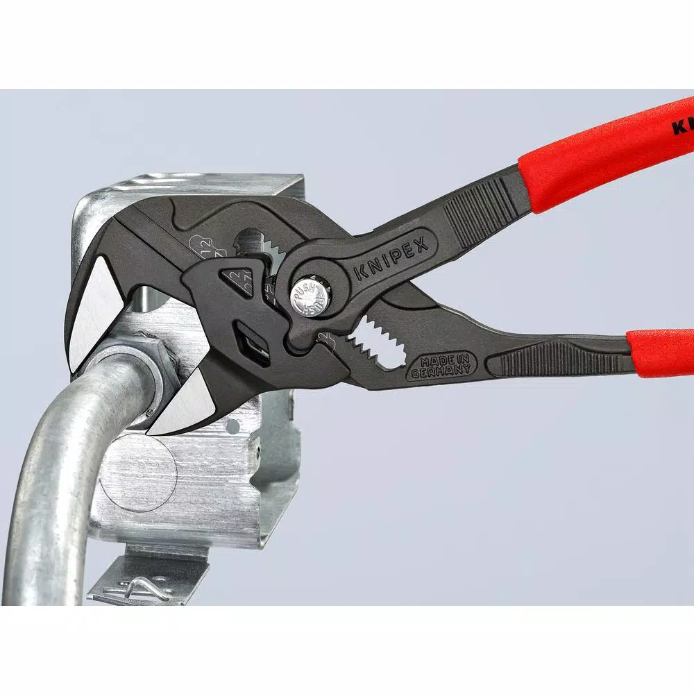 KNIPEX 10 in. Pliers Wrench with Black Finish