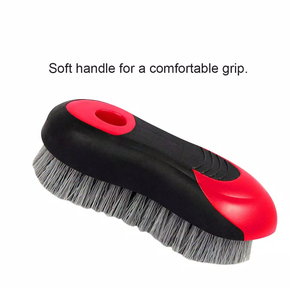 Barrett-Jackson Car Interior Brush Kit with Dash Duster and Upholstery Brush