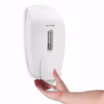 Alpine Industries Alpine 425 White Surface Mounted Liquid Soap and Hand Sanitizer Dispenser, 800 ml thumbnail 2