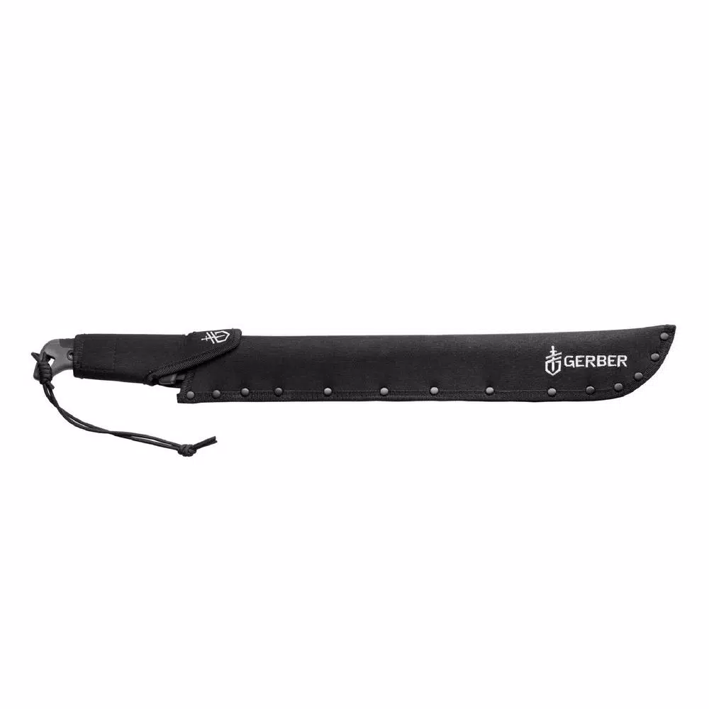 Gerber Gator Bush Machete with 17.9 in. Steel Blade and Sheath
