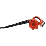 BLACK+DECKER 40V MAX Cordless Handheld Leaf Sweeper, 120 MPH, 90 CFM, with 1.5 Ah Battery and Charger thumbnail 1