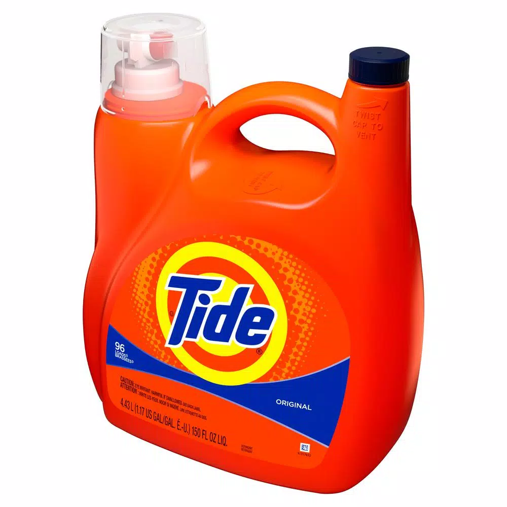 Tide Original Scent Liquid Laundry Detergent, 150 oz (96 Loads)