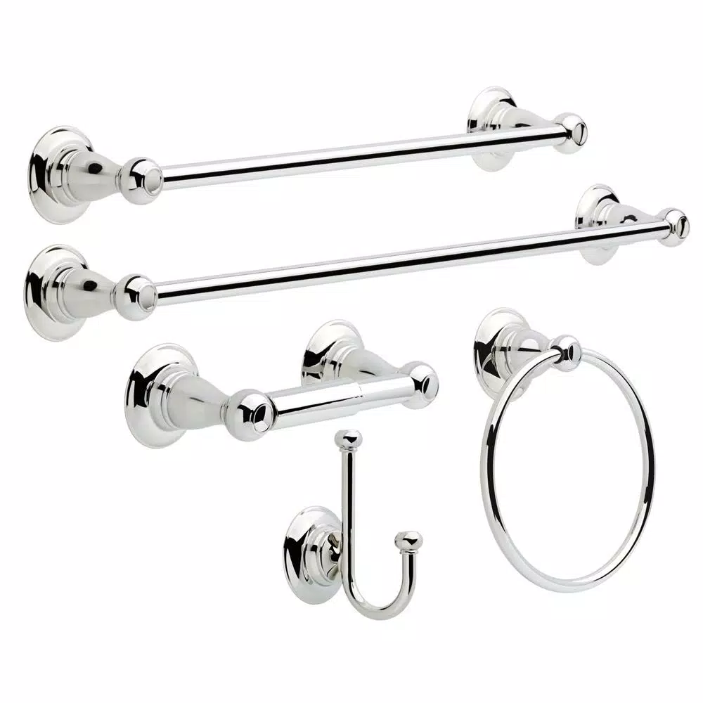 Delta Porter 24 in. Towel Bar, Polished Chrome