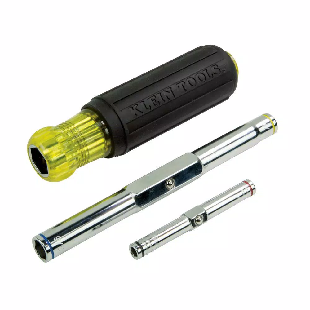 Klein Tools 2-Piece Electrical Tool Set with Non-Contact Voltage Tester and 5-in-1 Heavy-Duty Multi-Nut Driver