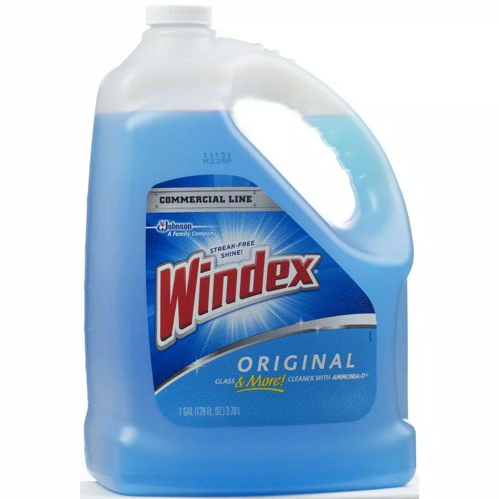 Windex Original Glass Cleaner Refill, 128 oz. Commercial Strength