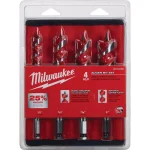 Milwaukee 4-Piece 6-1/2 in. Spur Auger Bit Set with Hex Shank thumbnail 3