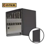Gyros 18-Piece High Speed Steel Coarse Tap and Drill Bit Set (UNC) thumbnail 2