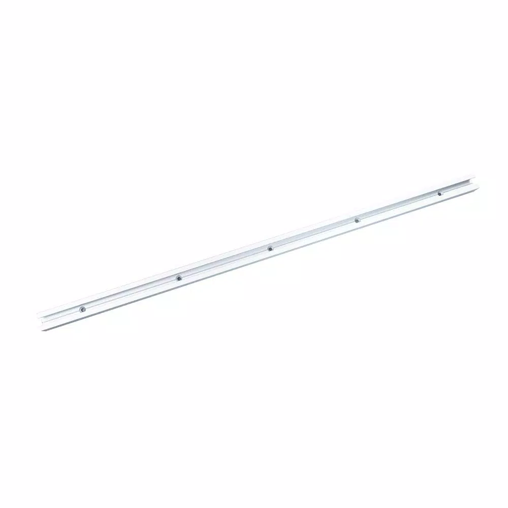 POWERTEC 24 in. Heavy-Duty Aluminum T-Track for 3/8 in. Hex Bolts and T-Bolts