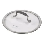 Epicurious 3 Qt. Hard-Anodized Aluminum Nonstick Saute Pan with Glass Lid, Blue thumbnail 3