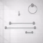 Glacier Bay Treyburn Double Robe Hook in Chrome thumbnail 5