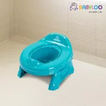 Babyloo 2-in-1 Portable Travel Potty for Toddlers - Blue thumbnail 2