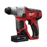 Milwaukee M12 12V Lithium-Ion Cordless 1/2 in. SDS-Plus Rotary Hammer Kit with (2) 3.0Ah Batteries, Charger & Case thumbnail 4