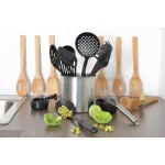 BergHOFF 23-Piece Studio Nylon and Bamboo Kitchen Utensil Set with Storage Tub thumbnail 3
