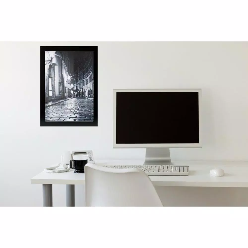 Kiera Grace Langford 12x18 Poster Frame - Black Modern Wood Style