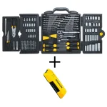 Stanley 151-Piece Mechanic Tool Set with Chrome Vanadium Steel and Bonus Stud Finder thumbnail 1