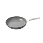 GreenPan Chatham 10 in. Hard-Anodized Aluminum Ceramic Nonstick Frying Pan, Gray thumbnail 1