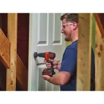 BLACK+DECKER 20V MAX Lithium-Ion Cordless 3/8 in. Drill/Driver Kit with 1.5 Ah Battery and Charger thumbnail 10