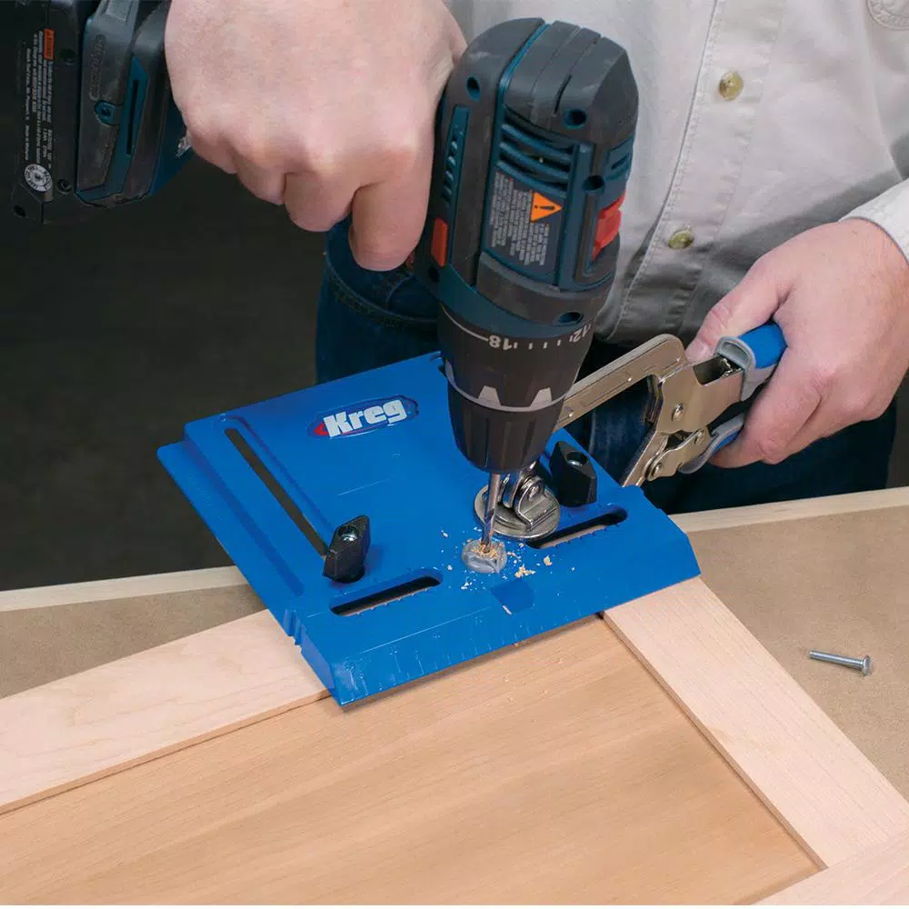 Kreg Cabinet Hardware Jig for Precise Knob and Pull Installation