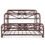 Home Basics Bronze Coated Steel Condiment Server Caddy with Spiral Design, 3 Compartments thumbnail 1