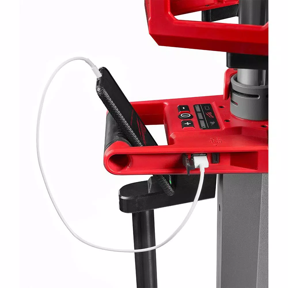 Milwaukee M18 ROCKET LED Tower Light/Charger Kit with 8.0 Ah Battery