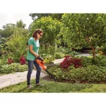 BLACK+DECKER 20V MAX Cordless String Trimmer & Edger Kit with (2) Batteries, Charger, and Bonus Leaf Sweeper thumbnail 13