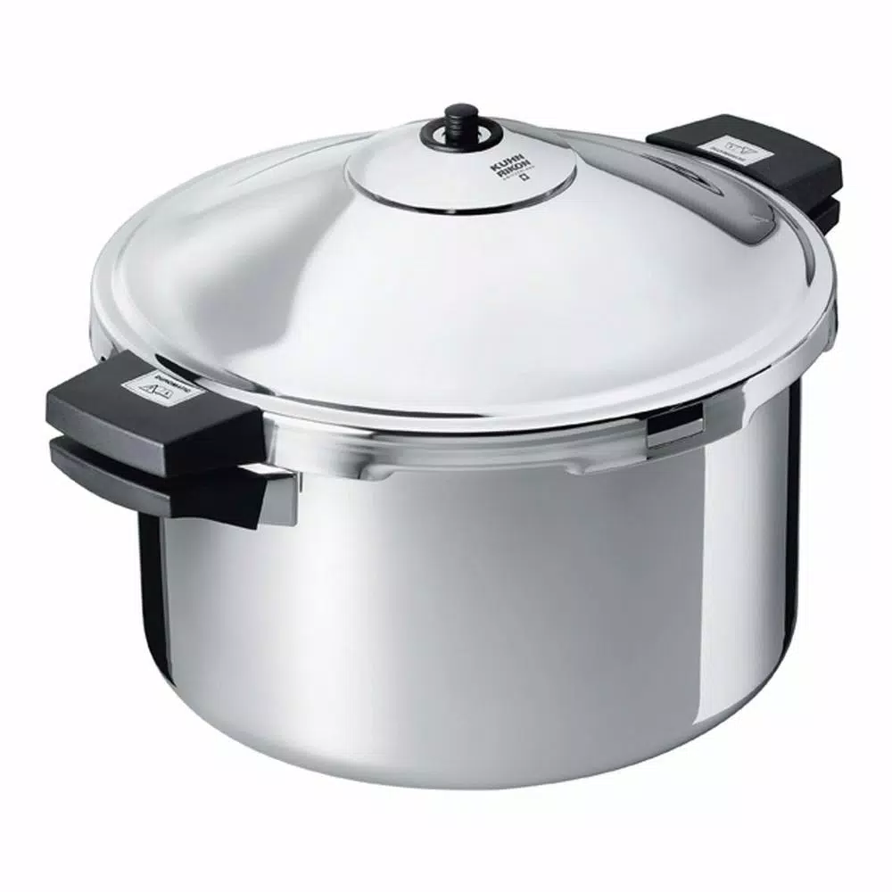 KUHN RIKON DUROMATIC 8.45 Qt. Stainless Steel Stovetop Pressure Cooker, Swiss Made