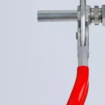 KNIPEX 10 in. Angled Adjustable Pliers Wrench with Smooth Parallel Jaws thumbnail 4