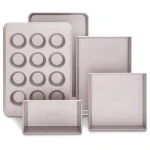 KitchenAid Classic 5-Piece Nonstick Anodized Steel Bakeware Set - Silver Stardust thumbnail 1