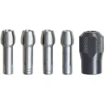 Dremel Quick Change Collet Nuts, 5-Piece Set for Rotary Tools thumbnail 1