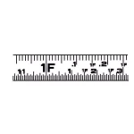 Lufkin Crescent Lufkin P1000 Series 25 ft. Power Return Engineer's Tape Measure thumbnail 3