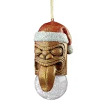 Design Toscano Lono Tiki South Seas Holiday Ornament, 4.5 in. thumbnail 1